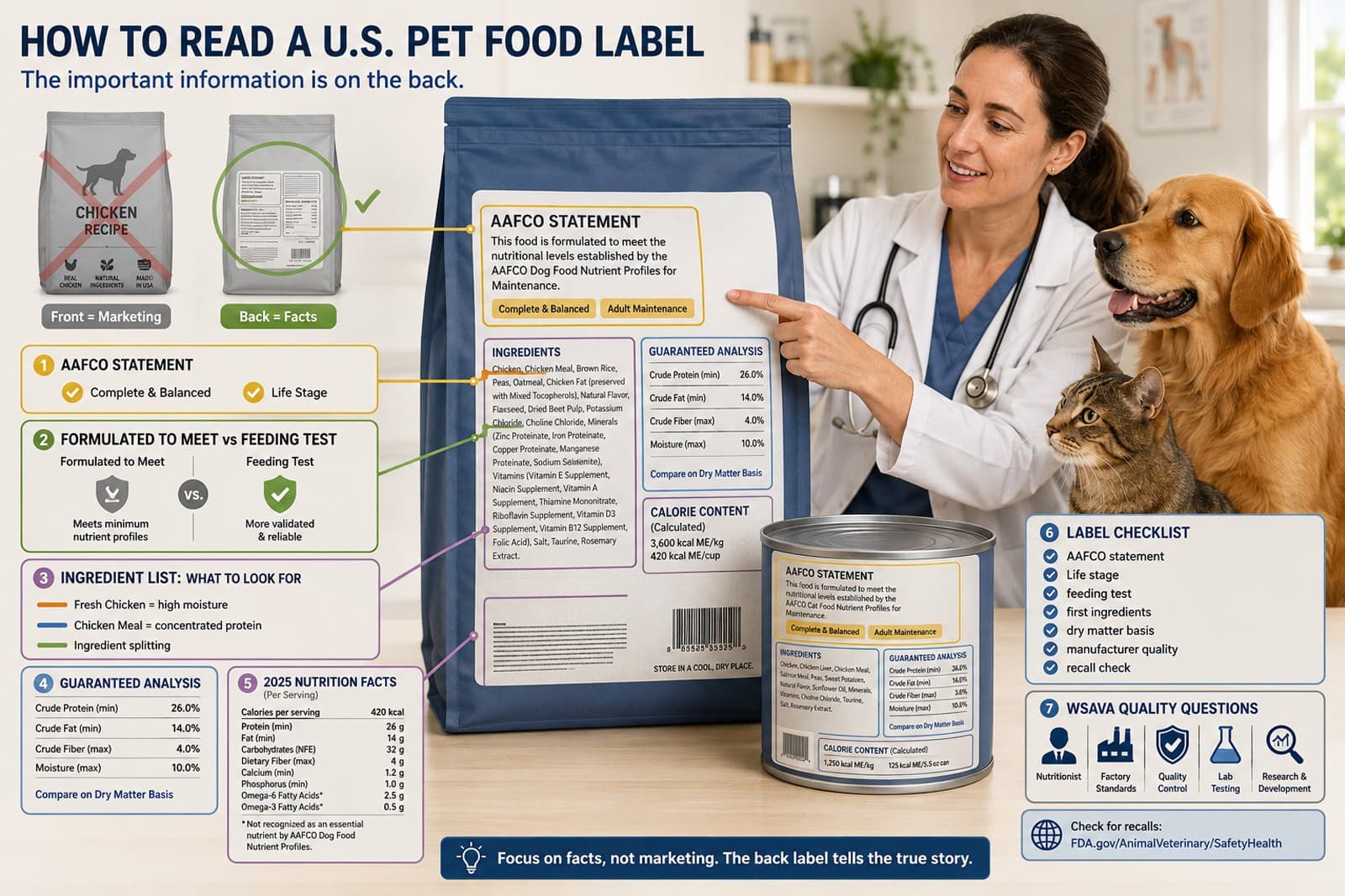 How to Read a Pet Food Label