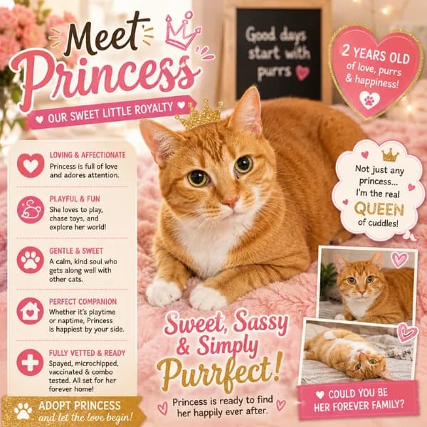 Princess - Domestic Shorthair / Mix
